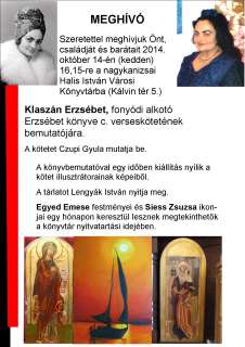 2014.10.14. Klaszán könyvbemutató meghívó.jpg 2014.10.14. Klaszán könyvbemutató meghívó.jpg