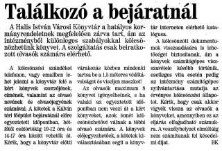 Nagykanizsai Maraton 2020 11 20 045sz 02old - Találkozó a bejáratnál.jpg Nagykanizsai Maraton 2020 11 20 045sz 02old - Találkozó a bejáratnál.jpg