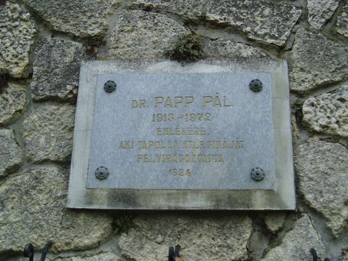 Tapolca, Városi Panteonfal. Papp Pál.jpg Tapolca, Városi Panteonfal. Papp Pál.jpg